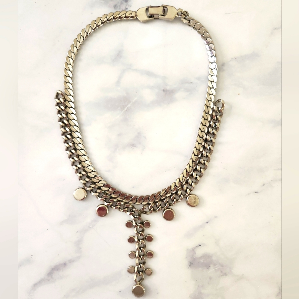 Silver Link Chain Necklace